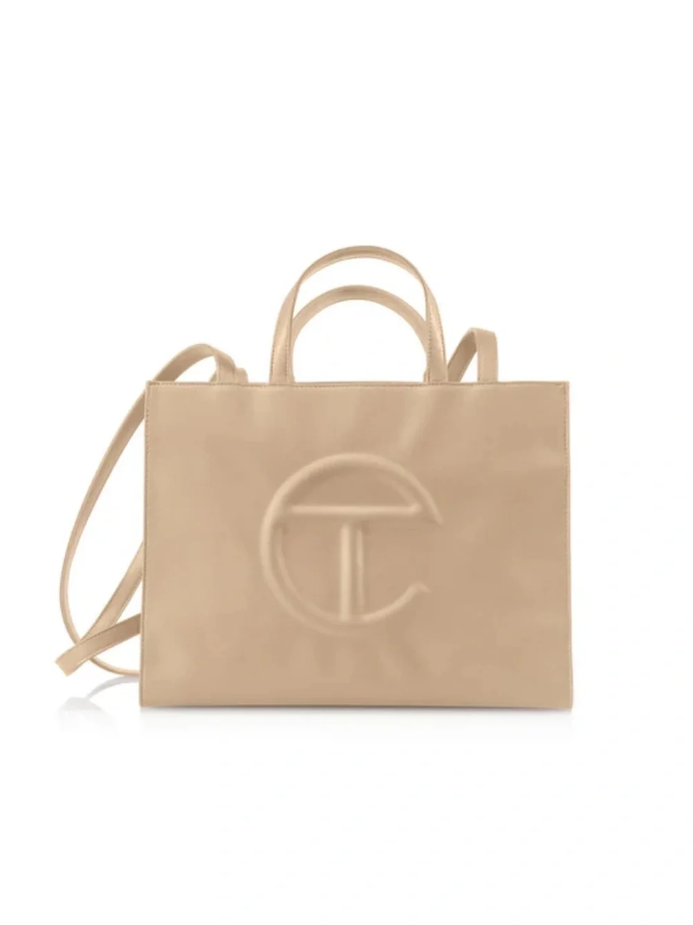 Telfar Medium Beige Shopping Bag NWOT
